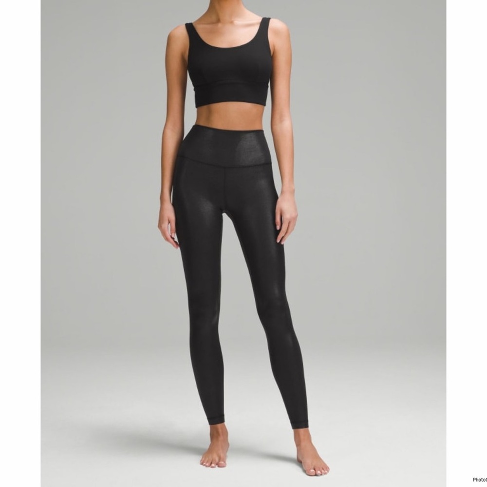 lululemon Align™ High-Rise Pant Radiate Foil Print Black Size 4
